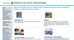 Desktop Screenshot of mergili.at